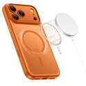 Etui ochronne case na iPhone 17 Pro Max Magpeak Magsafe CC - pomarańczowy mat