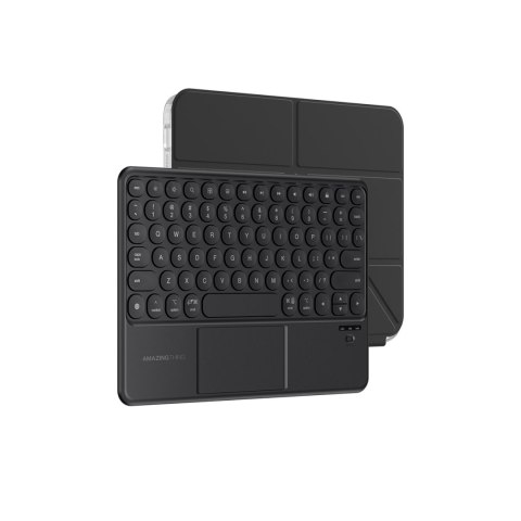 Etui pokrowiec z klawiaturą touchpadem na iPad Air M3 11'' - czarne