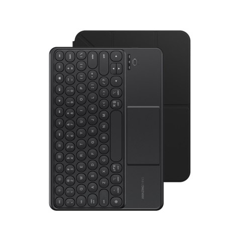 Etui pokrowiec z klawiaturą touchpadem na iPad Air M3 13'' - czarne