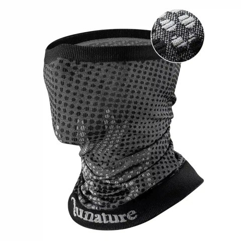 Komin narciarski bandana sportowa wielofunkcyjna rozmiar uniwersalny - czarny