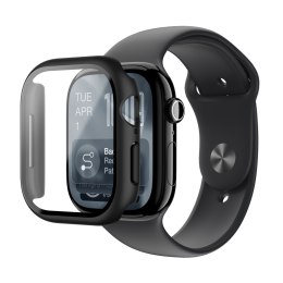 Szkło ochronne z etui na Apple Watch Series 11 46 mm Radix - czarne