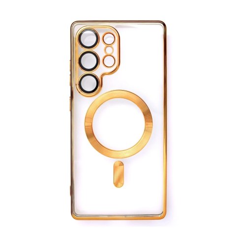 Etui galwanizowane na iPhone 16e Electroplated Case z MagSafe - złote