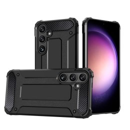Etui pancerne case do Samsung Galaxy S25+ Hybrid Armor - czarny