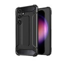 Etui pancerny hybrydowy pokrowiec na Samsung Galaxy S24 FE Hybrid Armor - czarny