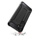 Etui pancerny hybrydowy pokrowiec na Samsung Galaxy S24 FE Hybrid Armor - czarny