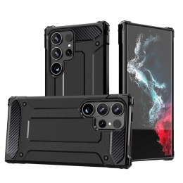 Etui pancerny hybrydowy pokrowiec na Samsung Galaxy S25 Ultra Hybrid Armor - czarny