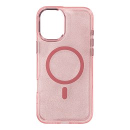 Etui pokrowiec na Samsung Galaxy S26 Ultra Glitter Case MagSafe - różowy