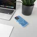 Etui pokrowiec na iPhone 16e Fashion Case z MagSafe - niebieski