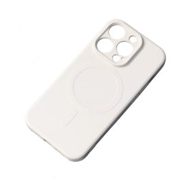 Etui pokrowiec na iPhone 16e Silicone Case z MagSafe - beżowy