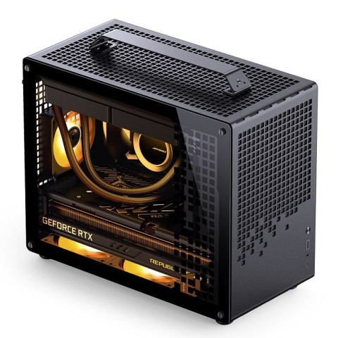 Obudowa Jonsplus MATX Uchwyt Case Z20 - czarny
