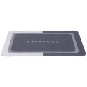 Mata Łazienkowa Antypoślizgowa Podgumowana 59 x 39 cm BATHROOM SOLUTIONS