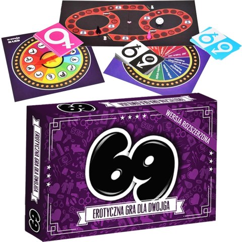Gra Planszowa Dla Dorosłych - 69 (WERSJA ROZSZERZONA)