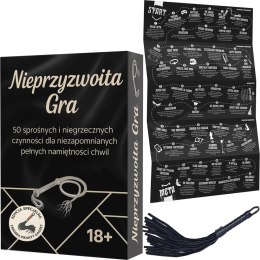 Gra Planszowa Dla Dorosłych - NIEPRZYZWOITA GRA - 50 SPROŚNYCH ZADAŃ