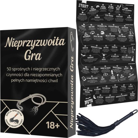 Gra Planszowa Dla Dorosłych - NIEPRZYZWOITA GRA - 50 SPROŚNYCH ZADAŃ