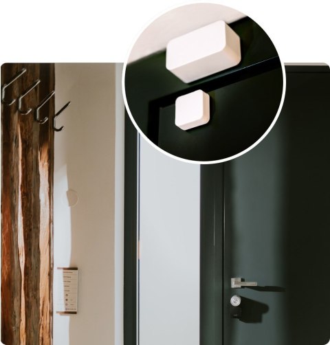 Nuki Door Sensor czujnik otwarcia drzwi/okien Bezprzewodowy Biały