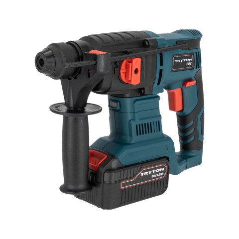 Młoto-wiertarka 20v, sds+, 4funkcje, 2j, 2x4ah aku