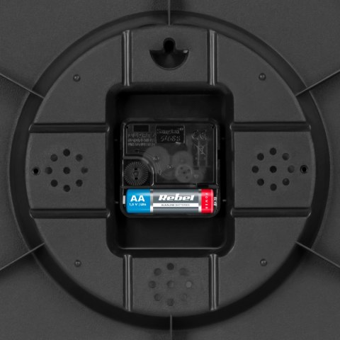 Zegar ścienny 30 cm z termometrem i hydrometrem