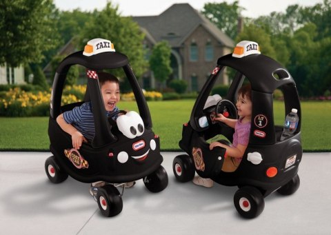 Jeździk samochód cozy coupe czarna taxi