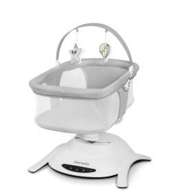 Kołyska bujaczek bella set grey concrete