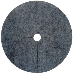 Zestaw krążków antychwastowych 6 szt. Bertoni - 40 cm, szary