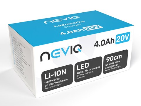 Ładowarka NEVIQ 4.0Ah 20V