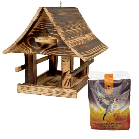 Karmnik góralski, Woodok + ziarno dla ptaków, 1KG