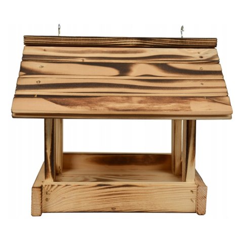 Karmnik opalany Eko, Woodok + ziarno dla ptaków 1KG