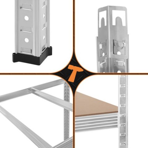 Regał magazynowy - 180x100x60 Bigstren