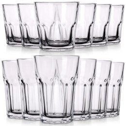 Komplet Szklanek Do Napojów Grube EXCELLENT HOUSEWARE 230/330 ml12 el.