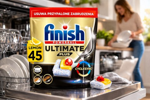 FINISH Kapsułki Ultimate Plus 45 Lemon - 2 szt.
