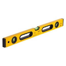 Poziomnica z uchwytami na rękę, 3 libelki, 600mm