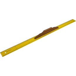 Przymiar z podziałką l-750 metalowy (np.do cięcia płyt g/k)