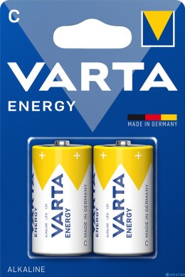 2x Bateria R-14 LR14 C 1,5V alkaliczna Varta Energy