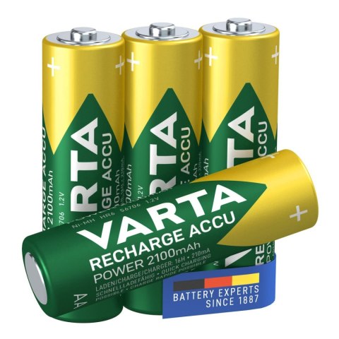 4x akumulatori R-06 R06 AA 1,2V 2100mAh Varta Ready2use