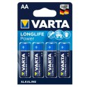 4x bateria R-06 R06 AA 1,5V alkaliczne Longlife Power Varta