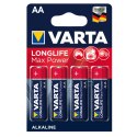 4x bateria R-06 R06 AA 1,5V alkaliczne R-06 Longlife Max Power Varta