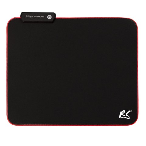 Gamingowa podkładka pod mysz z podświetleniem LED RGB NanoRS, 300x250x4mm, RS704