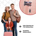 Zestaw Walizek Podróżnych Berwin 3 szt Twarde Na Kółkach TSA XL L M