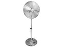 44-655# Wentylator stojący 16" 60w srebrny metalowy