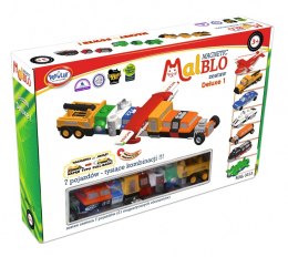 Zestaw malblo magnetyczne pojazdy deluxe 1