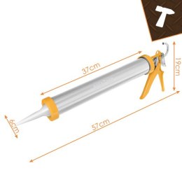 Wyciskacz/pistolet do silikonu 600ml Bigstren