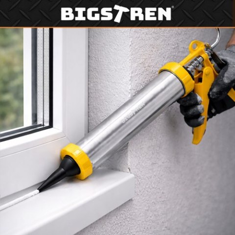 Wyciskacz/pistolet do silikonu 600ml Bigstren