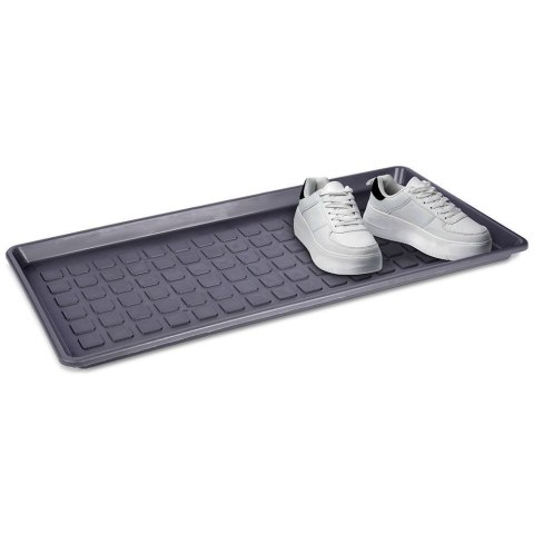 Mata Tacka na Buty Szara Ochronna Uniwersalna Prostokątna VILDE 70 x 35 cm