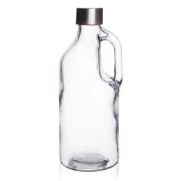 Butelka na Wodę ORION Szklana 1,15 L w Stylu Retro z Uchwytem