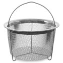 Koszyk do Smażenia Frytek Pączków Stalowy z Uchwytem Solidny ORION 21x13 cm