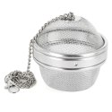 Sitko Zaparzacz do Herbaty Ziół Przypraw Stalowe Solidne ORION 9 x 8 cm