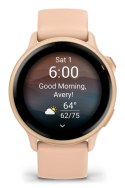 Garmin vívoactive 6 3,05 cm (1.2") AMOLED 42 mm Cyfrowy 390 x 390 px Ekran dotykowy Różowy Wi-Fi GPS