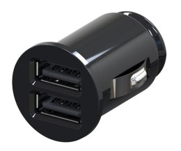 PLS34B Ładowarka samochod 2xusb 2.1a