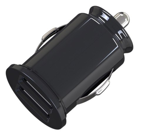PLS34B Ładowarka samochod 2xusb 2.1a