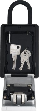 ABUS KeyGarage 797 Metal, Cynk Czarny, Srebrny